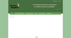 Desktop Screenshot of grantgopher.com